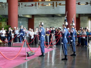 国父紀念館（衛兵交代セレモニー）