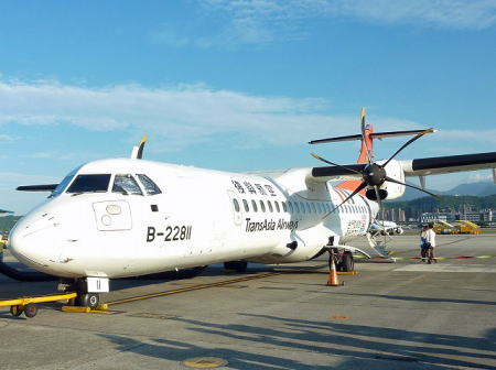トランスアジア航空  ATR72型機