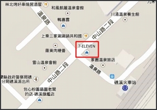 福進快炒店の地図です