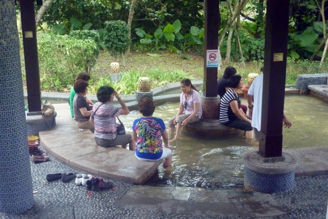 礁溪温泉会館とビジターセンター