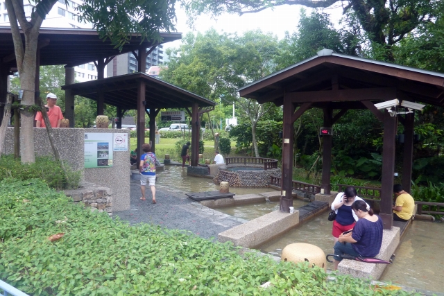 礁溪温泉会館とビジターセンター