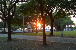 淡水の夕日