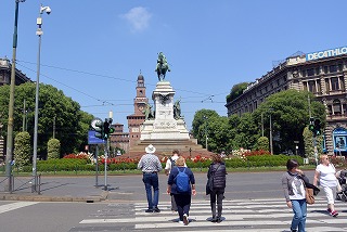 ジュゼッペ・ガリバルディの記念碑