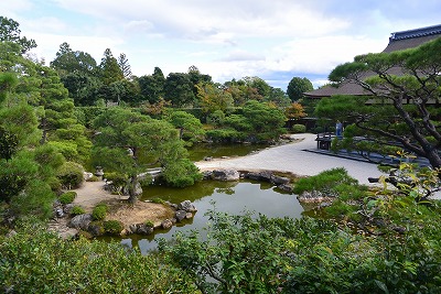 仁和寺 北庭