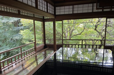 瑠璃光院の書院