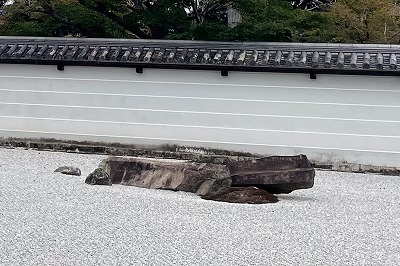 曼殊院門跡 盲亀浮木乃庭（浮木）