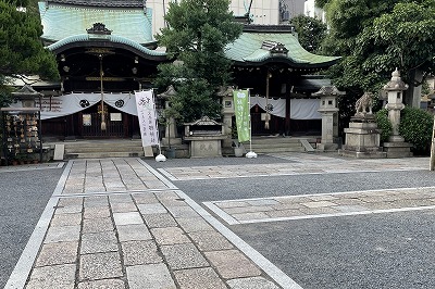 元祇園梛神社の全景