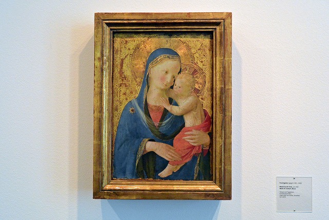 ベルン美術館 アンジェリコ　Madonna mit Kind,